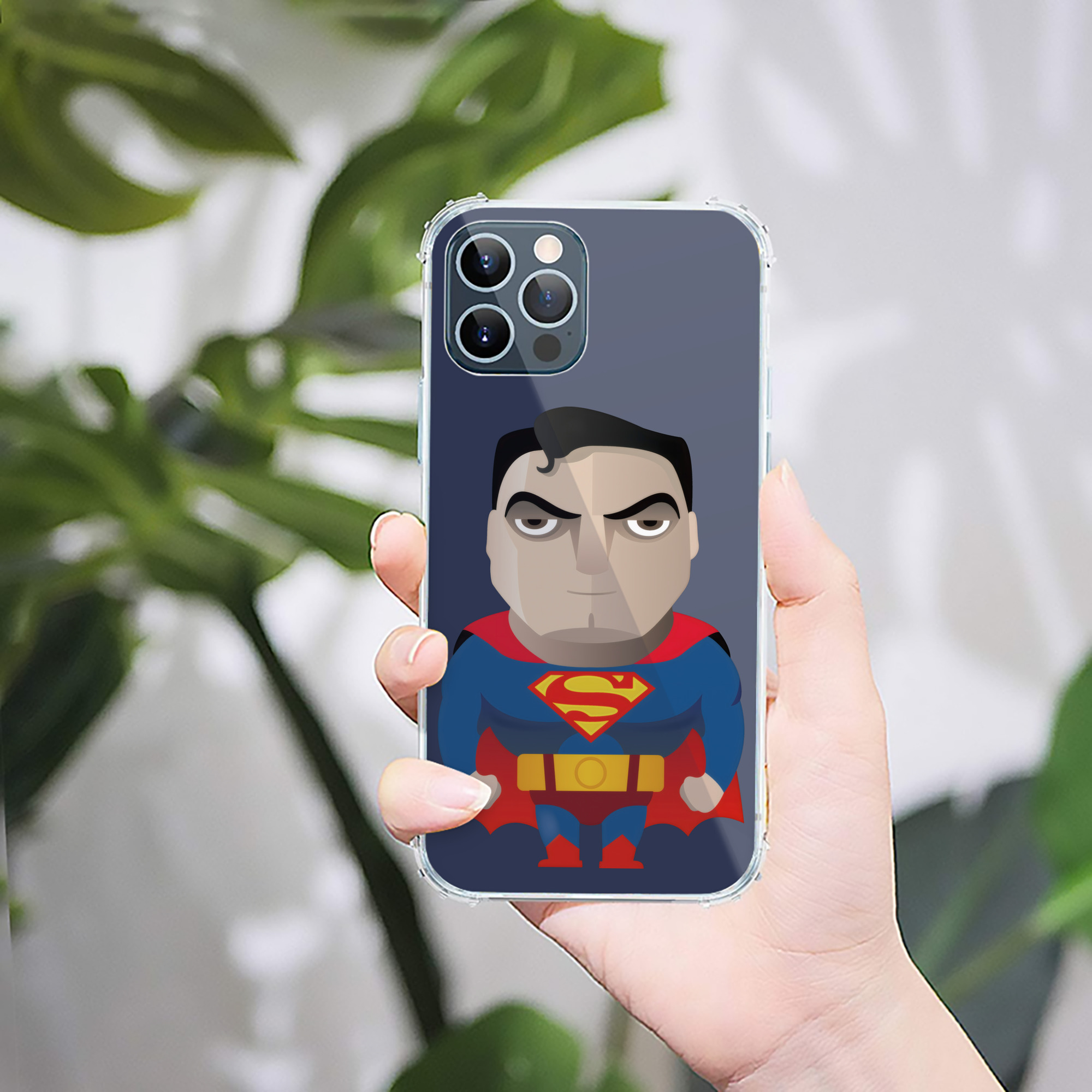 （画像用） アベンジャーズ The Avengers 【iPhone 12シリーズ対応】透明スマホケース（クリアソフトケース）